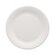 Organic paper plate white plastic-free 23cm uncoated compostable 