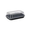 Produktbild Sushi-Box Mehrweg S schwarz mit Deckel
