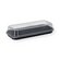 circ Nette reusable sushi box M black w. transparent lid 