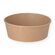 Salad Bowl brown Kraft round 185mm 1200ml/40oz 