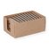 Geschenkflachbeutel Streifen schwarz 7x9+2cm Klappe 