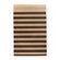 Geschenkflachbeutel Streifen schwarz 7x9+2cm Klappe 