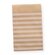 Geschenkflachbeutel Streifen weiß 7x9+2cm Klappe 