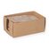 Geschenkflachbeutel Kreise weiß 7x9+2cm Klappe 