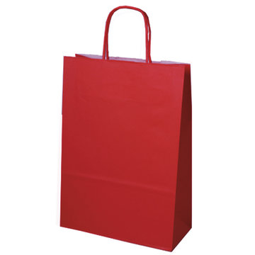 Colored paper bags with paper cord