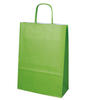 Produktbild Papiertragetaschen mit Papierkordel 18+8x22cm kiwi