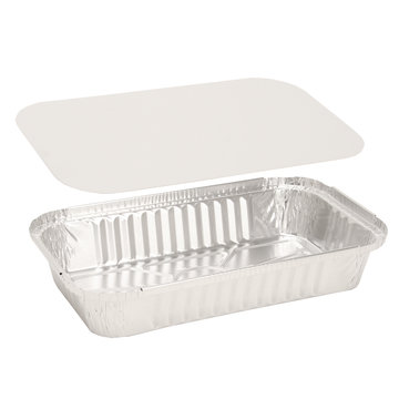 Aluminum trays with lid