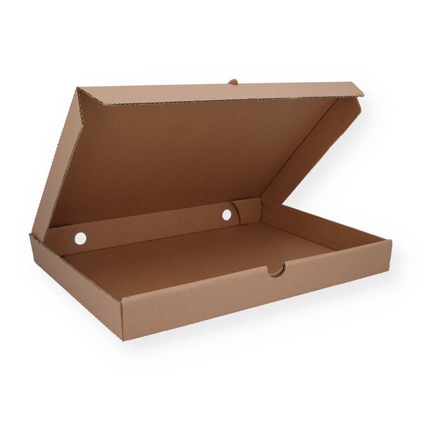 Faltschachteln für Flammkuchen 32x46x4cm Metro braun 