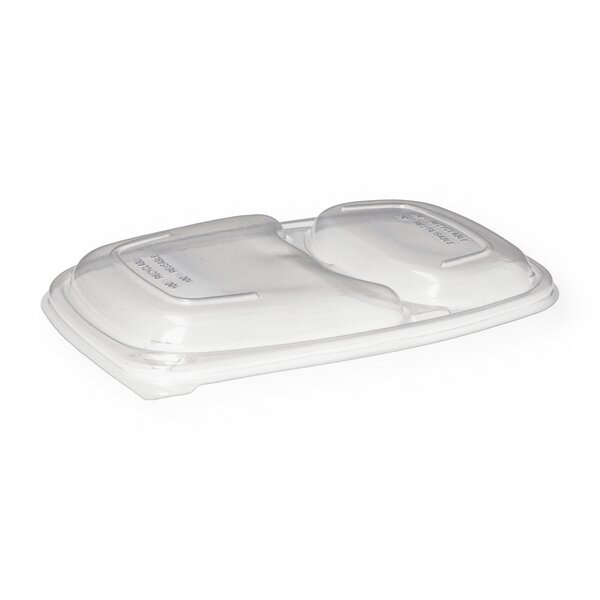 PP lid for rectangular bowl 1,050 ml 2-part 