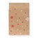 Geschenkflachbeutel Sterne rot-weiß 7x9+2cm Klappe 
