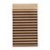 Gift bag stripes black 9,5x14+2cm flap 