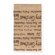 Geschenkflachbeutel Schrift schwarz 9,5x14+2cm Klappe 