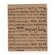 Geschenkflachbeutel Schrift schwarz 16x18,5+2cm Klappe 