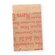 Geschenkflachbeutel Schrift rot 7x9+2cm Klappe 