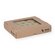 Geschenkflachbeutel Flocken gr&uuml;n 16x18,5+2cm Klappe 