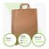 Paper bags brown 80g 32+12x40cm 