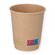 Double wall mug brown 200ml PE "Natural" 