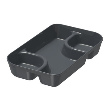 circ Nette Mehrweg Nacho Tray schiefergrau 240x145x39mm