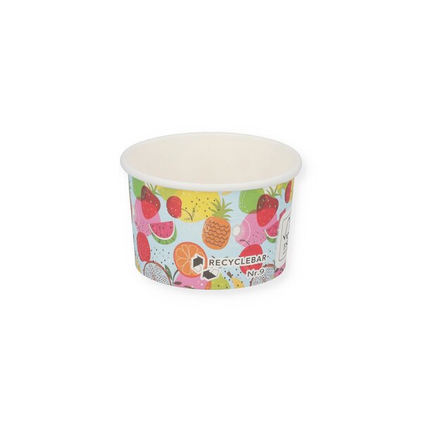 Eisbecher 90ml/3oz "Früchtchen" Nr. 9 PE-beschichtet 