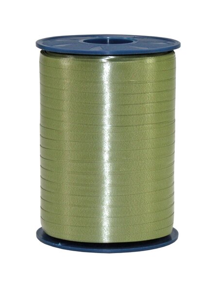 Gift ribbon olive green striped ribbon 5mm x 500m 