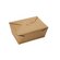 Food-Box braun eckig 1400ml 175 x 130 x 64 mm 