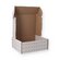 Wellpapp-Stanzverpackung #Herzchen, AM: 270x220x100mm 