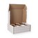 Wellpapp-Stanzverpackung #Herzchen, AM: 270x220x100mm 