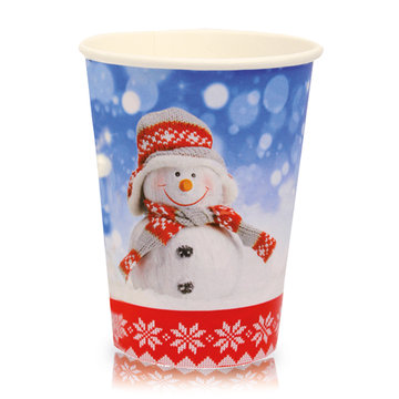 Pappbecher Coffee to Go Becher 200ml "Hallo Winter"