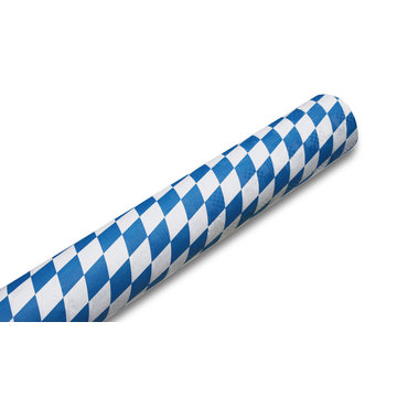 Papiertischdecken bayerische Raute 100cm x 50m