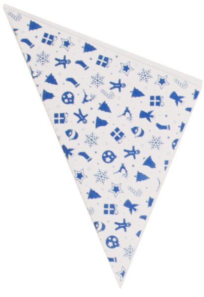 Lace bags "Christmas" blue 125g 