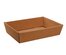 Gift basket flat mini natura 4-cornered 22x14x5,5cm #007741 