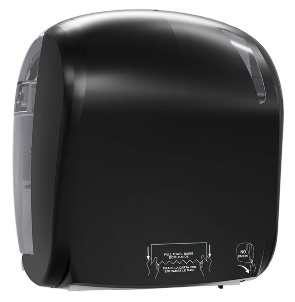 cleanet AutoCut-Spender Handtuchrolle schwarz 