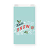 Produktbild Faltenbeutel "Let it snow" 20+7x32cm
