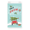 Produktbild Faltenbeutel "Let it snow Auto" 20+7x42cm
