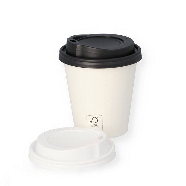Coffee mug Coffee to go mug white 0,25l 
