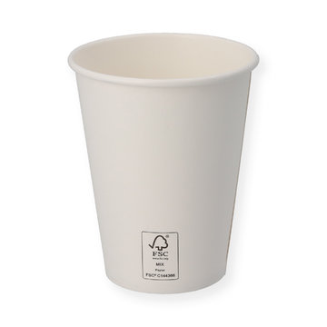 Coffee to go cup white paper cup for 0.3l
