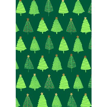 Weihnachtspapier Christbaum 70cm