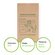 Organic waste bag paper brown for 9.5l 20+16x36cm 
