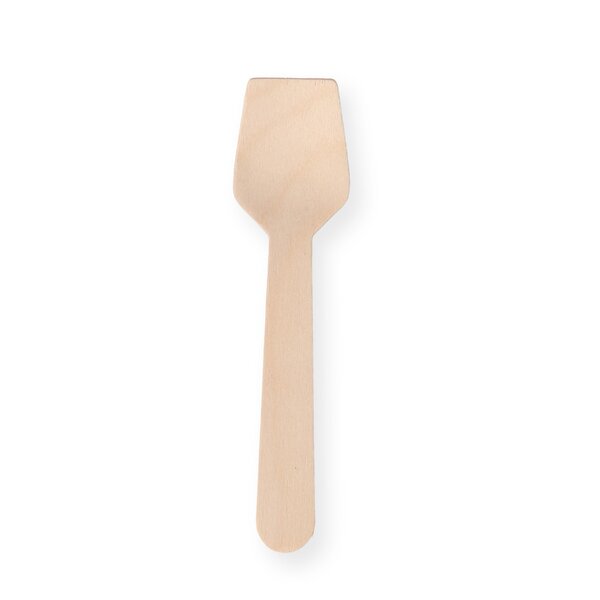Wooden ice cream scoop FSC&reg;-certified 96mm 200 pieces in a bag 