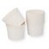 Ice cream cup white unprinted 12oz/290ml, PE-coated 