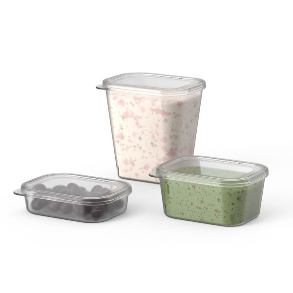 Feinkostbecher Mehrweg 250ml mit Deckel 