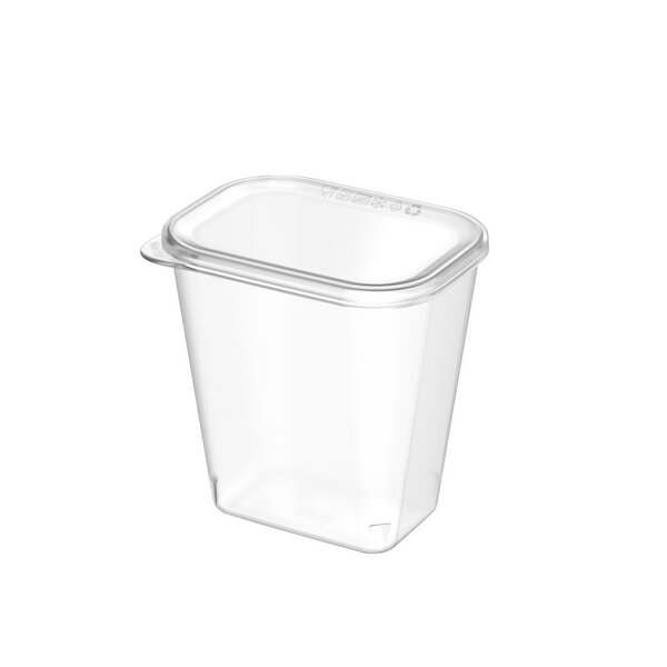 Feinkostbecher Mehrweg 500ml mit Deckel 