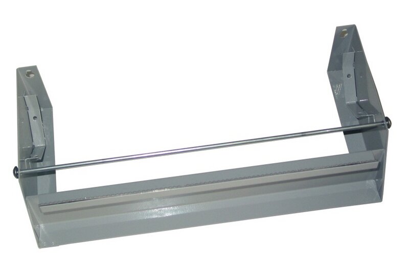 Metal dispenser for aluminum foil and cling film 