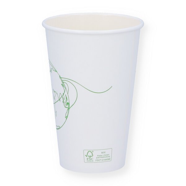 FusionCup f&uuml;r Hei&szlig;getr&auml;nke wei&szlig; 16oz (0,4l) 