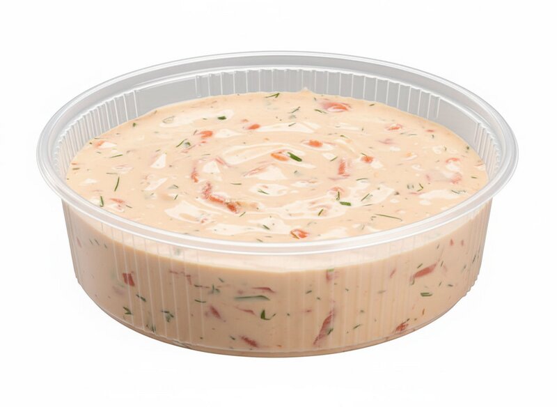 Feinkostbecher rund PP 125ml &Oslash; 101mm 