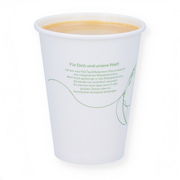 FusionCup f&uuml;r Hei&szlig;getr&auml;nke wei&szlig; 12oz (0,3l) 