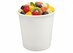 Delicatessen cup round white PS 500ml 