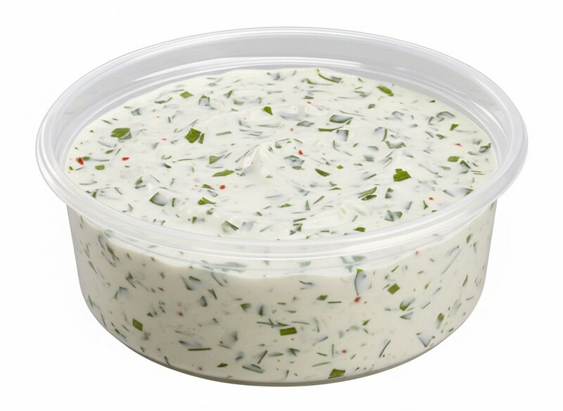 Delicatessen cup round clear PS 125ml 
