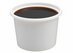 Dressing cup PP round white 100cc 