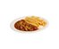 Bagasse plate white oval 263x199x20mm 
